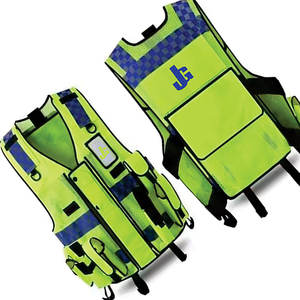 Venta al por mayor de alta visibilidad transpirable 100% poliéster unisex Chaleco de seguridad para trabajos de construcción - Product Image 5