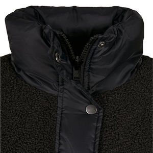 Chaqueta de Invierno Larga y Gruesa para Mujer, Estilo Híbrido Personalizado, con Sherpa y Cortavientos de Burbujas, Chaqueta de Invierno, Parka - Product Image 6