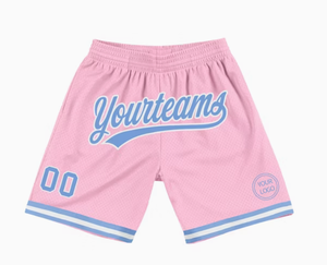 Pantalones cortos de baloncesto de malla de poliéster con estampado de secado rápido de alta calidad para hombres y mujeres - Product Image 5