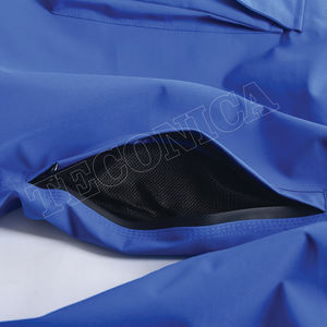Pantalones de esquí de nieve de carga impermeables y a prueba de viento azul real unisex con múltiples bolsillos cintura ajustable y ajuste relajado - Product Image 6