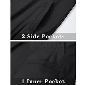 Blouson aviateur d'hiver à col montant léger personnalisable pour hommes Vestes pour hommes en vente avec service OEM - Product Image 5