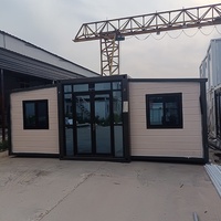 Maison conteneur extensible, maisons mobiles de luxe, maisons préfabriquées, maisons pliables, maisons modulaires portables, mini-maisons