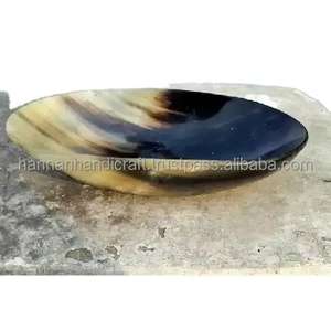 Cuenco de Cuerno Natural Orgánico Hecho a Mano, Impermeable y Moderno, para Servir y Decorar la Mesa, Color de Cuerno de Vaca, Embalaje Personalizado - Product Image 3