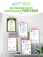Poudre de protéines de lactosérum isolée OEM ODM sous marque privée, conditionnée individuellement, halal et végétalienne