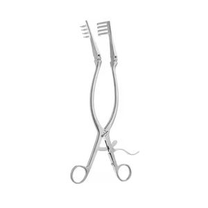 Écarteur Adson personnalisé de haute qualité écarteur dentaire en acier inoxydable Source d'alimentation manuelle ensemble d'instruments chirurgicaux à retenue automatique - Product Image 2