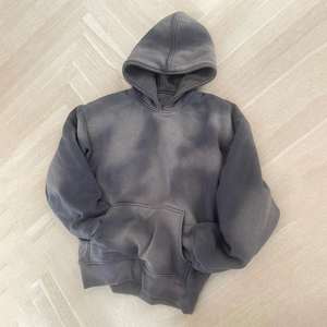 Sweat-shirt à capuche pour homme personnalisé, sans cordon, poche, poids lourd, coton délavé à l'acide, vêtements en coton mélangé - Product Image 6