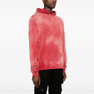 Sudadera con Capucha de Felpa Francesa Personalizada para Hombre, Estilo Clásico con Hombros Caídos, Jersey Extra Grande, Estilo Vintage Desgastado y Decolorado - Product Image 1