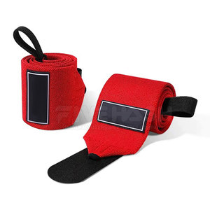Vente flash : Bandes de compression élastiques pour poignets, réglables, pour musculation et powerlifting - Product Image 3