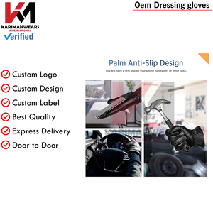 Gants en cuir d'agneau d'hiver pour hommes et femmes, doux, chauds, compatibles avec les écrans tactiles, doublés de cachemire, pour conduire, écrire des SMS, rouler à vélo - Product Image 5