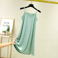 Style long qualité été jupe grande taille Base haut robe licou grande taille lâche mince Style nouvelles robes pour femmes