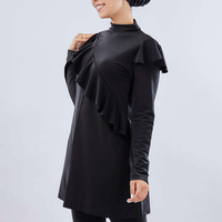 Burkini Aschulman personnalisé Le Ruffles pour femme musulmane, maillot de bain modeste pour femme musulmane 2026