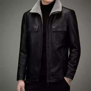 Chaqueta de cuero para motociclista con estilo para mujer, chaqueta de montar fina y duradera aprobada por CE con procesamiento de corte - Product Image 3