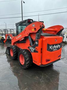 รถตักล้อยาง Kubota SSV75 มือสอง พร้อมมอเตอร์ปั๊มไฮดรอลิก MOOG และลูกปืน รับน้ำหนักได้ 200 ตัน ขาย - Product Image 6
