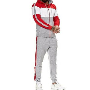 Survêtement 2 pièces pour hommes, sweat à capuche, jogging, vêtements de sport décontractés à manches longues - Product Image 5