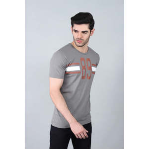 T-Shirt Men Long Sleeve Cotton Pique Designer <b>Print</b> Casual Fit Custom Design Private Label OEM ODM Supplier Wholesale - Product Image 3