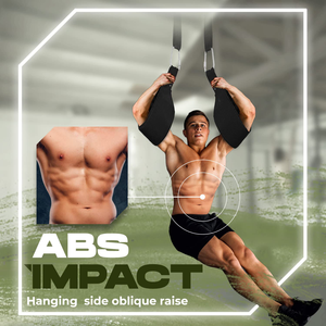 สายรัดออกกำลังกายแบบแขวนสำหรับบริหารกล้ามเนื้อหน้าท้องและแขน  รับทำโลโก้  คุณภาพเยี่ยม  เสริมสร้างความแข็งแรงแก่กล้ามเนื้อแกนกลางลำตัว  สำหรับการฝึกยกน้ำหนัก - Product Image 5