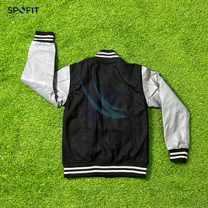 Veste de baseball de qualité supérieure, streetwear, polyester, manches longues, vestes universitaires, vêtements de sport, prix d'usine, veste de baseball pas chère pour homme - Product Image 3
