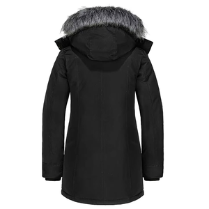 Chaqueta Parka para Mujer Diseñada para Caminatas Largas y Viajes al Aire Libre Hecha de Poliéster Resistente al Agua - Product Image 2