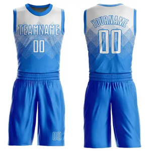 Vêtements de basket-ball brodés, conception gratuite, uniforme de basket-ball, maillots de basket-ball par sublimation - Product Image 2