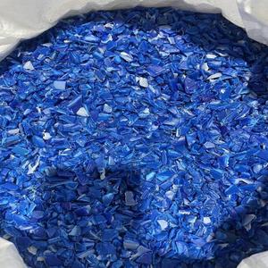 Déchets HDPE renforcés de qualité alimentaire Rebroyés Blue Drums Déchets recyclés de qualité supérieure Granules de polyéthylène plastique Numéro de modèle - Product Image 4