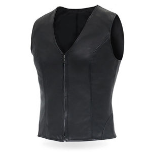 Women's Genuine Leather Fashion Motorcycle <b>Vest</b> Ladies Street Biker <b>Slim</b> Fit Motorbike Waistcoat Leather Causal Riding Wear <b>Vest</b> - Product Image 4