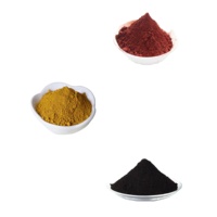 Prix d'usine oxyde de fer rouge 190 couleur brique ciment terrazzo béton peinture revêtement poudre