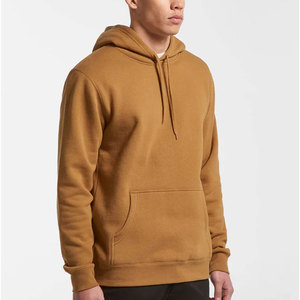 Sudadera con capucha para hombre con logotipo liso marrón claro Sudadera con capucha venta al por mayor para hombre Casual liso hombres moda estilo invierno sudaderas con capucha sudadera - Product Image 3