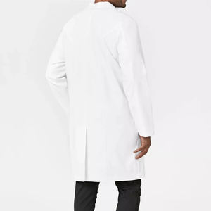 Manteaux de médecin pour hommes en coton polyester de qualité supérieure/Vente en gros de manteaux de laboratoire de médecin blancs personnalisés pour hommes - Product Image 2