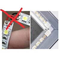 Connecteur de bande LED 8mm 2 broches 2 Clips connecteurs électriques d'angle de carte sans soudure accessoires de connecteur de lumières de bande LED