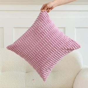 Home Decor 18x18 Inch Corduroy Celebrities Customized 100% Polyester Pillow Simple Modern Design Living Room <b>Sofa</b> <b>Bed</b> Hotel - Product Image 6