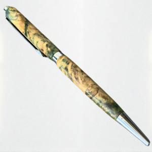 Bolígrafo hecho a mano de lujo Graduación de jubilación Cuerpo de metal verde-rojo-azul 1,0mm Colección de amatista de Vietnam - Product Image 6