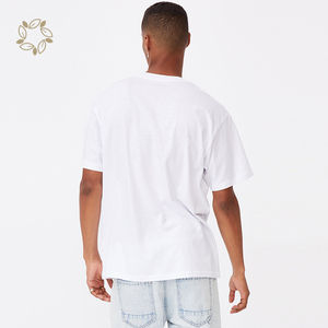 Nouveau T-shirt Sportif Oversize Personnalisé pour Homme 2025 - Vente en Gros, Impression de Logo Personnalisé, Manches Courtes d'Été, 100% Coton Tricoté - Product Image 2