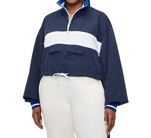 Chaqueta Cortavientos para Mujer Diseñada con Tela de Nailon Ligera, Chaqueta Cortavientos para Mujer Hecha con Tela Resistente al Viento - Product Image 1