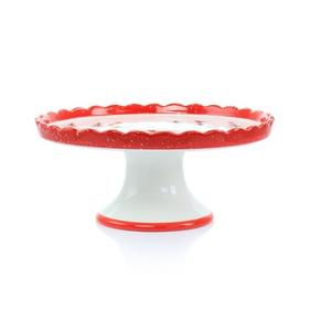 Soporte de pastel de Metal de aluminio redondeado de estilo diferente, taza de acabado de dos tonos, soporte de pastel para servidor de postres, diseño único - Product Image 5