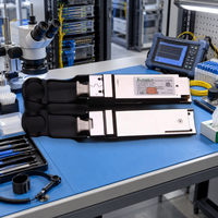 Modul Transceiver Optik FTL410QE1C-HC 40G QSFP+ 40GBASE-SR4 100m