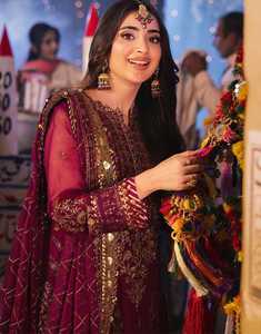 ชุดเล่น Salwar แบบอินเดียปักลายด้วยหินหนักชุดเทศกาลที่กำลังมาแรง - Product Image 4