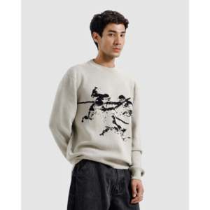 Sweater / Pullover <b>100</b>% Cotton Men's Puff Print & Sublimation Print - Wholesale Manufacturer - Product Image 2