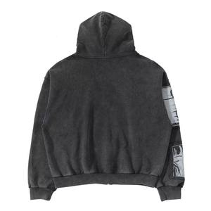 Sudadera con capucha de gran tamaño personalizada de primera calidad, suéter básico de mezcla de algodón, sudaderas con capucha de gran tamaño para hombres, sudaderas con capucha de gran tamaño personalizadas - Product Image 3
