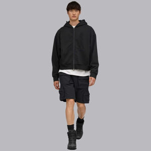 Boxy Sweat à capuche zippé Sweat à capuche zippé décontracté Doux, confortable et chaud, idéal pour un usage décontracté quotidien et une superposition par temps plus frais - Product Image 5