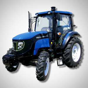 Tractores agrícolas 4WD asequibles 50HP 100HP Tamaño compacto con gran potencia para arar el cultivo y el trabajo de transporte - Product Image 5