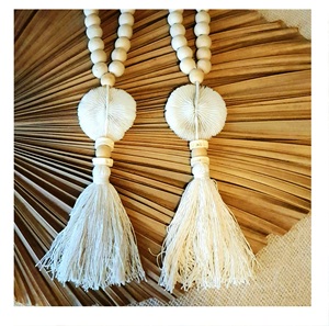 ลูกปัดไม้108น้ำหนักเบาลูกปัดสีไม้รูปทรงทางศาสนากำหนดเองได้จากอินเดีย - Product Image 6