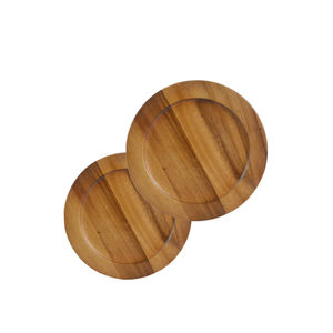 Prix de gros assiettes de chargeur en bois nouvelle arrivée bols assiettes produits de vaisselle de haute qualité à vendre par l'exportateur indien - Product Image 5