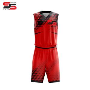 Sin mangas Venta caliente Baloncesto Jersey Uniforme Diseña tu propio logotipo Uniforme de baloncesto para unisex para personalizar - Product Image 3