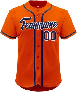 La más vendida ropa deportiva de talla grande uniforme profesional béisbol Softball Jersey elegante nuevo modelo personalizado impresión superior demandado - Product Image 5