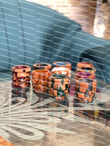 กระถางไฟฝังมุกเรซินทำด้วยมือสำหรับธูปหอมลาเวนเดอร์เบอร์กาม็อตขิงกลิ่นหอมบำบัด - Product Image 3