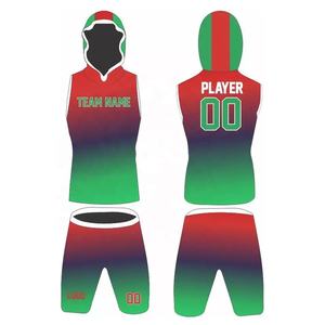 Uniforme de fútbol transpirable de talla grande unisex 7v7 con logotipo personalizado, ropa deportiva sublimada - Product Image 4