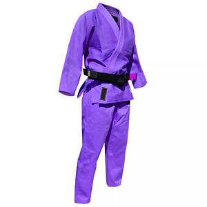 Simple plaine professionnel Jiu Jitsu Gi personnalisé noir vente chaude BJJ Gi Judo pour hommes MMA et karaté Arts martiaux porter - Product Image 3