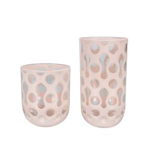 Vaso de agua acrílico decorativo coloreado - Product Image 1