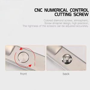 Tijeras profesionales para el cuidado de perros, tijeras Texturizadoras de adelgazamiento de dientes de acero japonés de 7,5 pulgadas 35 40 para mezclar - Product Image 4