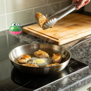 Temporizador Mecánico de Plástico ABS de 60 Minutos con Fácil Operación y Recordatorio de Tiempo en Forma de Rana Adorable para Cocinar - Product Image 3